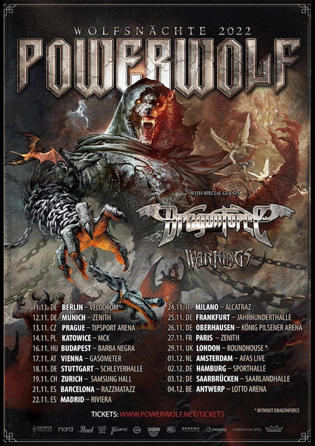 Powerwolf details 'Interludium' release, coming April 7 – Live Metal