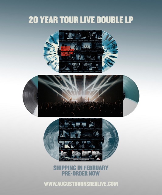 AUGUST BURNS RED Announce 20th Anniversary Livestream Event; 20 Year Tour  Live Vinyl Now Available For Preorder : Новости : DARKSIDE.ru