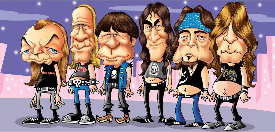 IRON MAIDEN - Animator Val Andrade Returns With Cartoon Clips For 