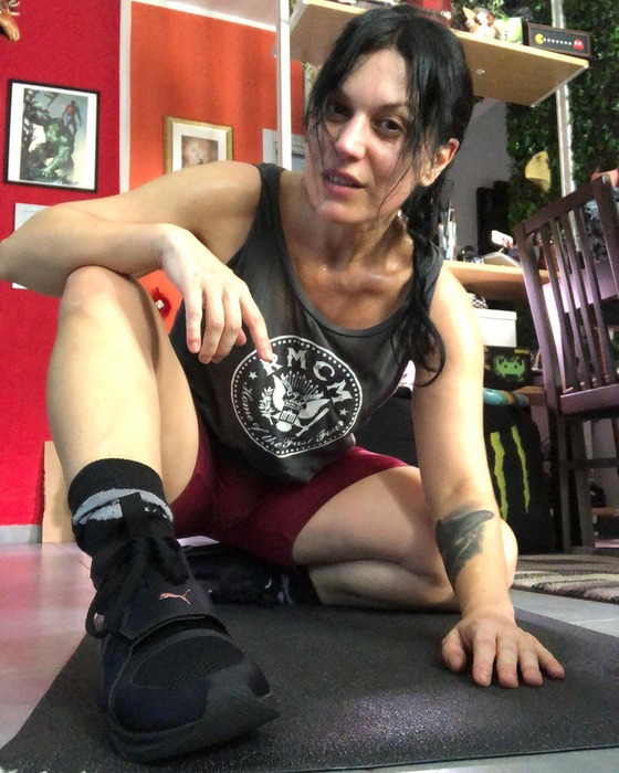 LACUNA COIL's CRISTINA SCABBIA: Why You Should Make Exercise Part Of Y...